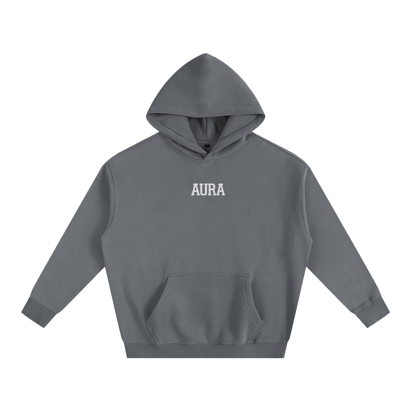Aura Oversized Fleeced Hoodie – Heavyweight Streetwear Pullover for Men & Women, Gym & Casual Wear - Aura Linen