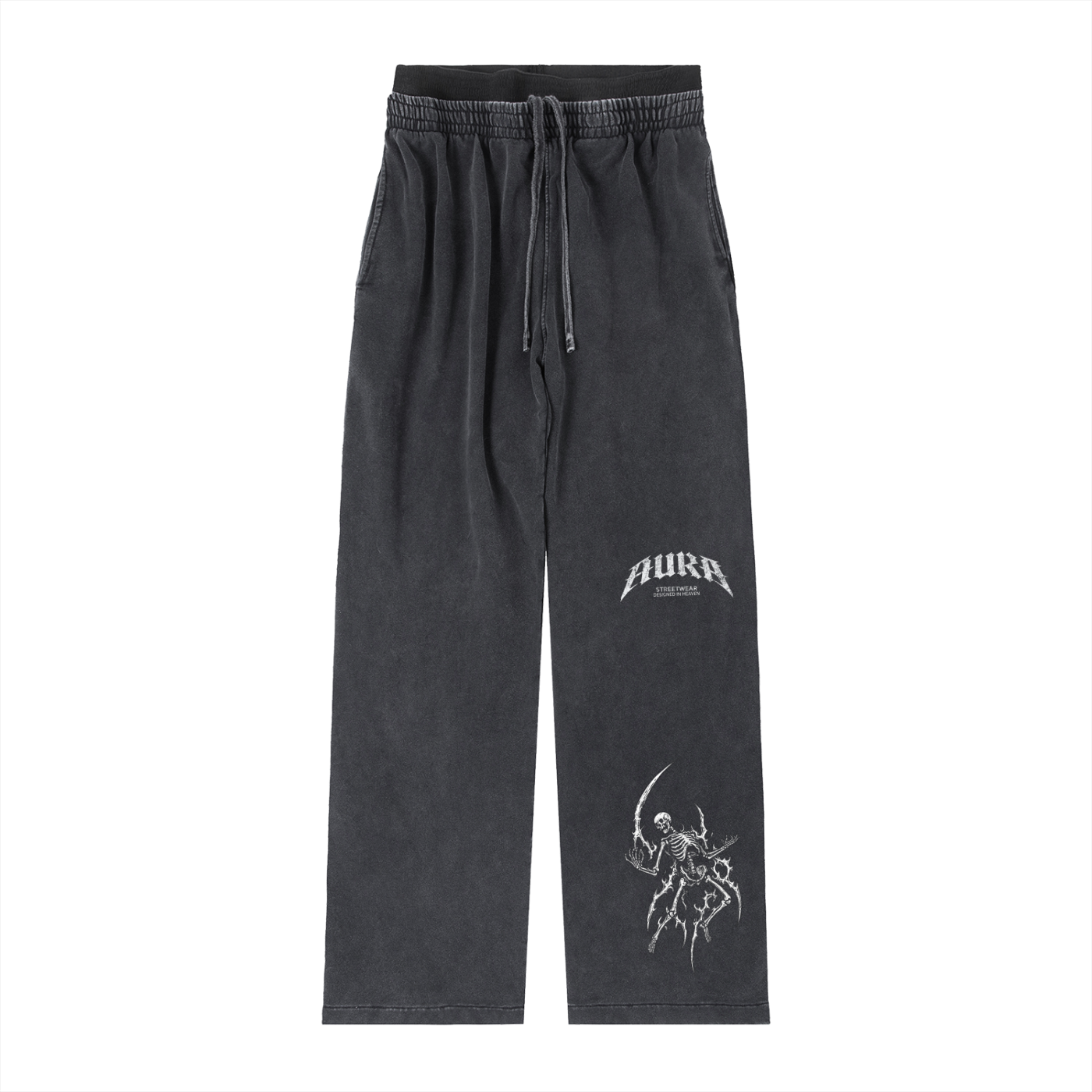 Vintage Washed Waist Pants
