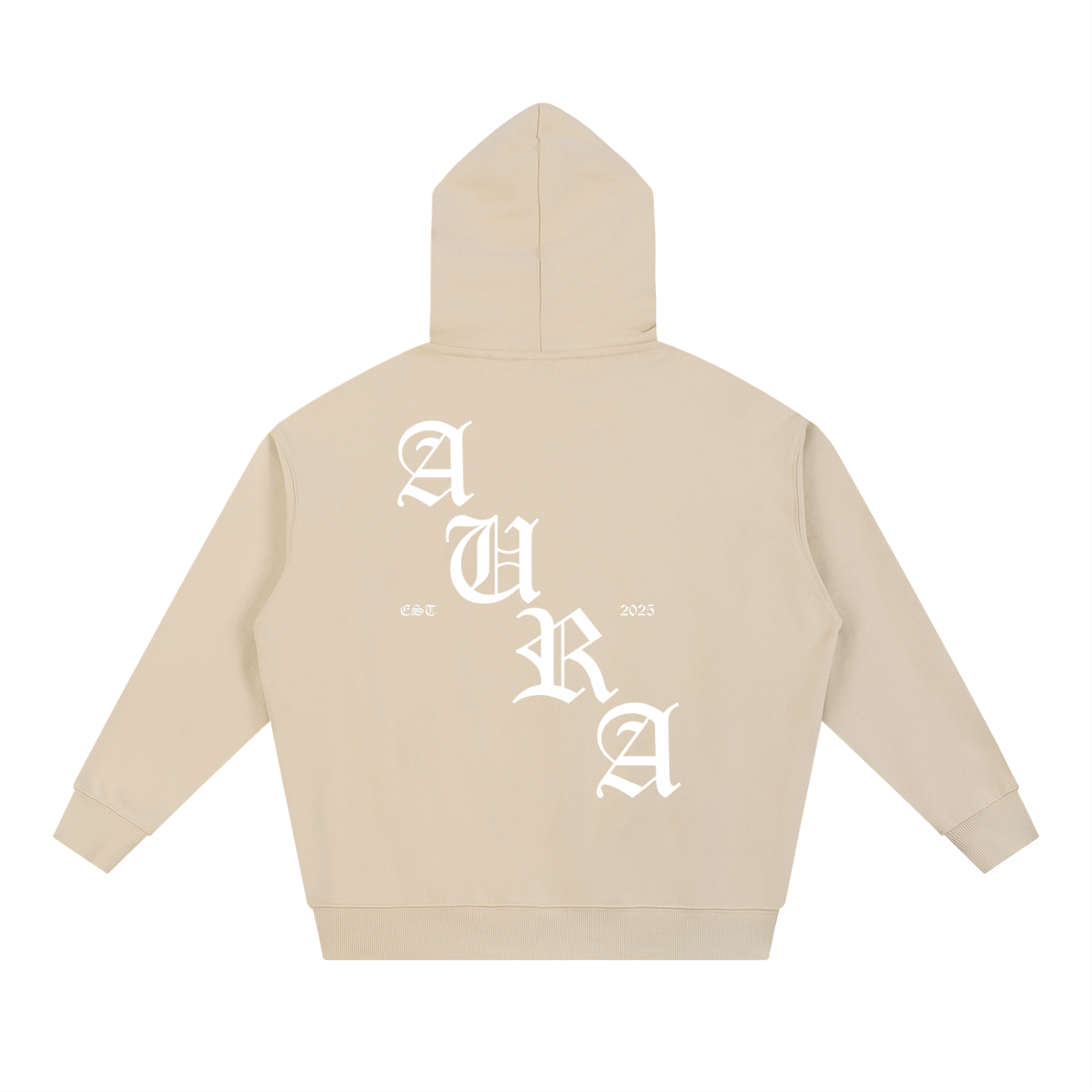 Aura  Hoodie – Relaxed Heavyweight Pullover for Men and Women, Everyday Street Fit - Aura Linen