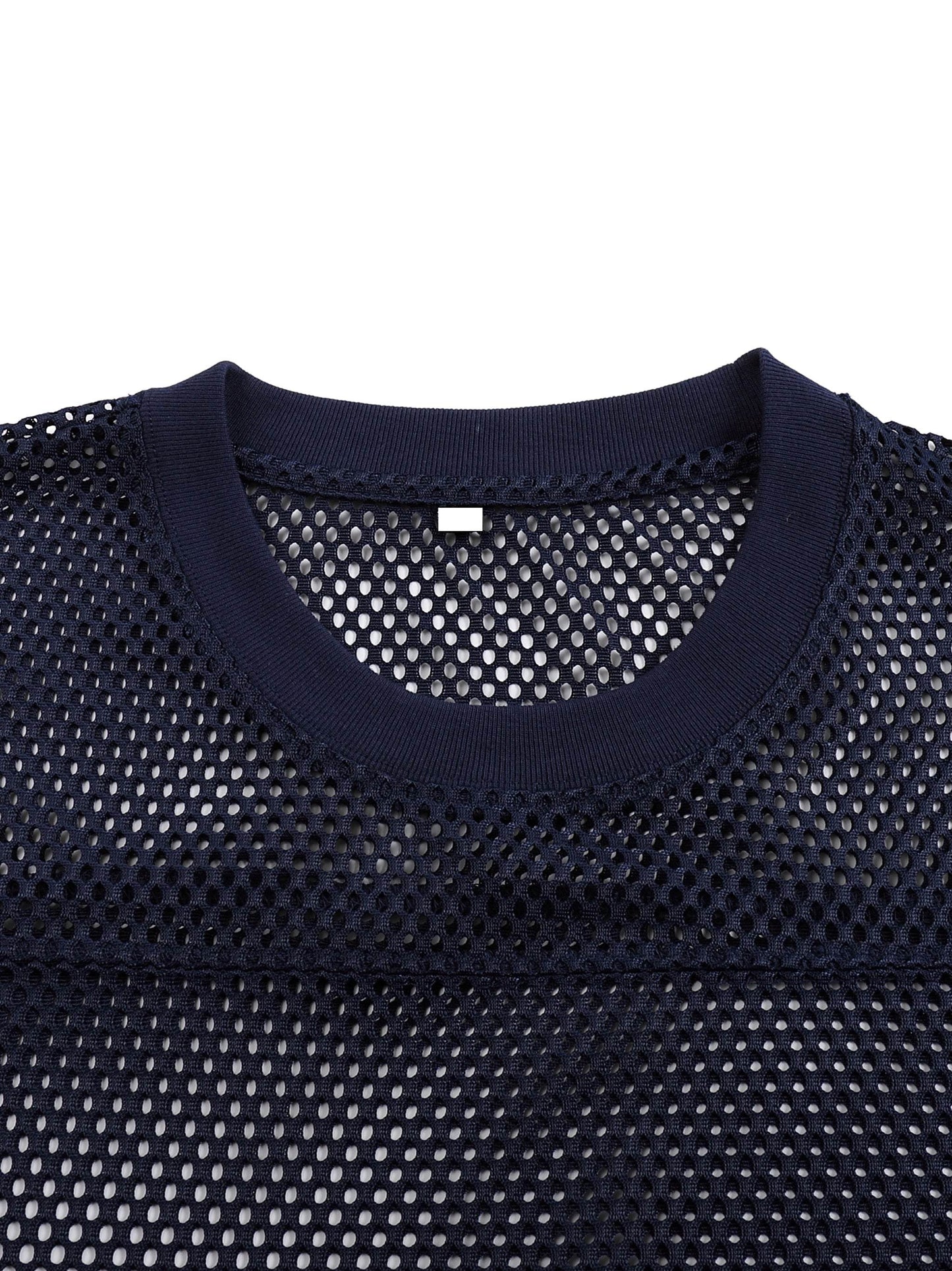 See-through Boxy Net T-shirt