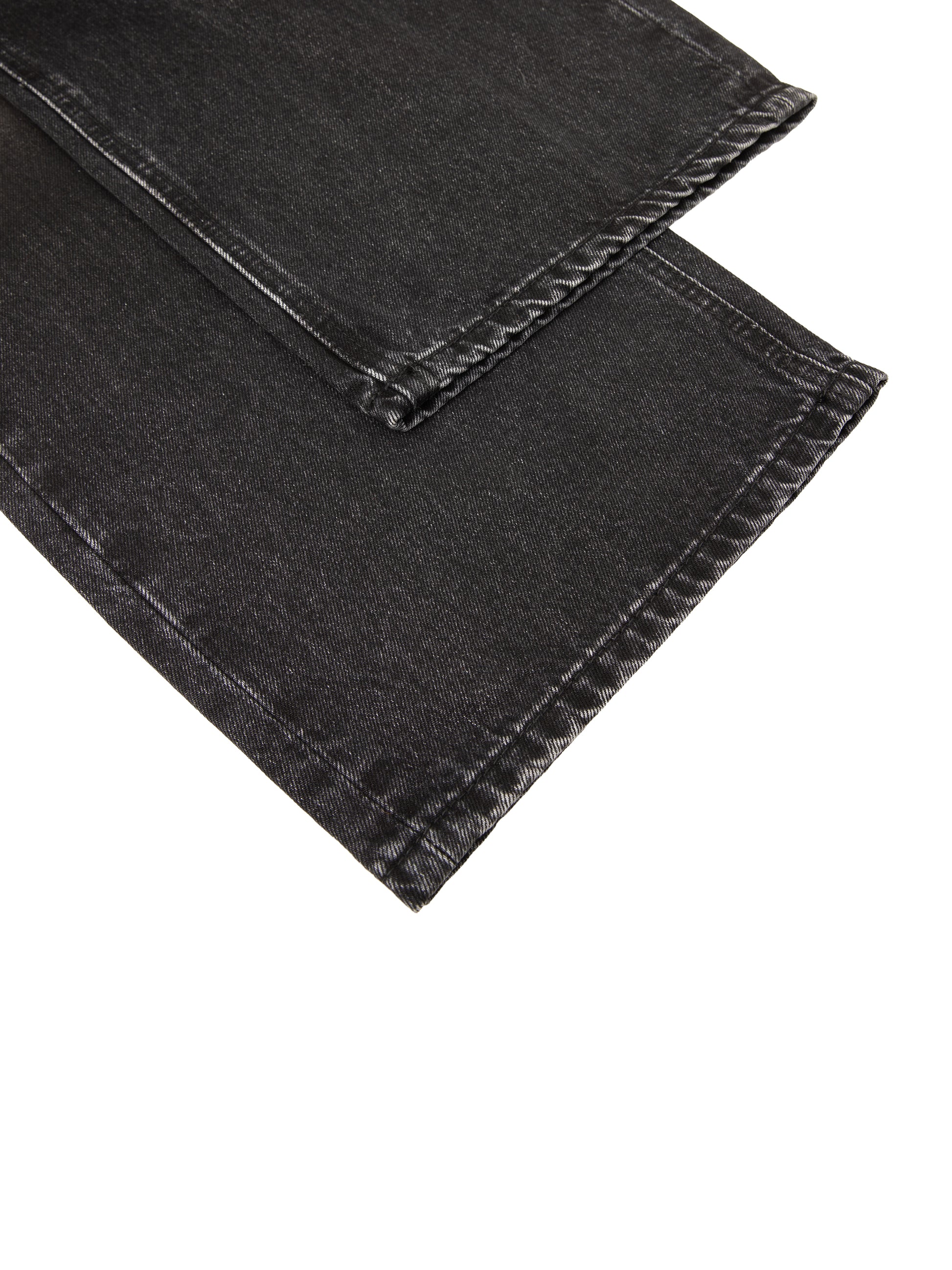 Vintage Wash Heavyweight Denim Jeans - Aura Linen
